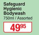 Safeguard Hygienic Bodywash (Assorted)-750ml 