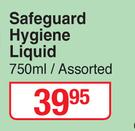 Safeguard Hygiene Liquid (Assorted)-750ml