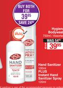 Lifebuoy Hand Sanitizer 100ml Plus Instant Hand Sanitizer Spray 120ml-For Both