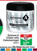 Epizone A Cream With Cetamacrogol-500ml 
