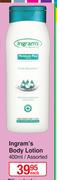 Ingram's Body Lotion (Assorted)-400ml Each