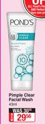 Pond's Pimple Clear Facial Wash-43ml