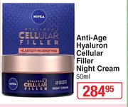 Nivea Anti Age Hyaluron Cellular Filler Night Cream-50ml 