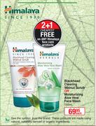 Himalaya Blackhead Clearing Walnut Scrub Or Moisturizing Aloe Vera Face Wash 150ml-Each