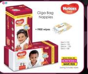Huggies Giga Bag Nappies