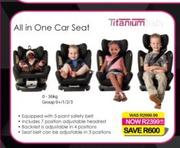 Titanium Baby All In One Car Seat-Each