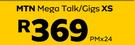 Hisense Infinity H60 Zoom LTE-On MTN Mega Talk/Gigs XS