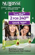 Garnier Nutrisse Creme Permanent Hair Colours-For 2