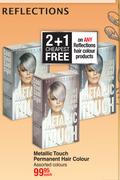 Reflections Metallic Touch Permanent Hair Colour Assorted Colours-Each