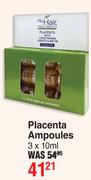 Nu-Hair Placenta Ampoules-3 x 10ml