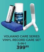 Volkano Care Series Vinyl Record Care Set 5 In 1