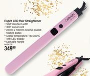 Carmen Esprit LED Hair Straightener