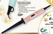 Carmen Esprit 32mm Conical Curling Styling Wand