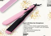 Carmen Esprit LED Wide Hair Straightener