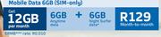 Mobile Data 6GB Sim