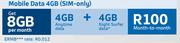 Mobile Data 4GB Sim