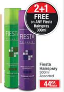Fiesta Hair Spray Assorted-300ml Each