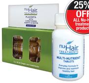 Nu Hair Treatments Multi Nutrient Tablets-30 Tablets