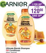 Garnier Ultimate Blends Shampoo Or Conditioner-For 1 x 400ml