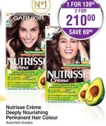 Garnier Nutrisse Creme Deeply Nourishing Permanent Hair Colour-For 1