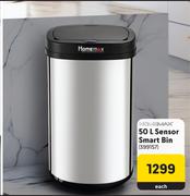 Homemax 50Ltr Sensor Smart Bin 399157