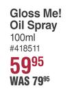 Curls In Bloom Gloss Me! Oil Spray-250ml