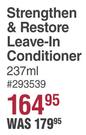 Shea Moisture Strengthen & Restore Leave In Conditioner-237ml