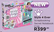 Style 4 Ever Scrapbooking Secret Notebook PT298