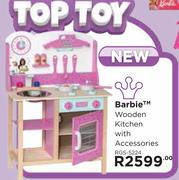 Barbie Wooden Kitchen With Accessories RGS-5224