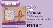 Pop Beads 85 Piece Mini Jewelery Add-On Set CH1161