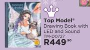 Top Model Drawing Book With LED And Sound TM-D0727