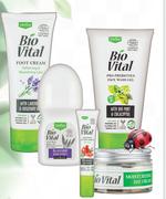 Bio Vital Foot Cream With Lavender & Rosemary Oils 75ml Or Natural Roll On 50ml-Each