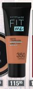 Maybelline Fit Me Foundation