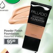 Palladio Powder Finish Foundation Assorted Shades