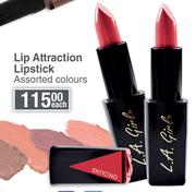 L.A.Girl Lip Attraction Lipstick Assorted Colours-Each