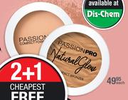 Passion Pro Natural Glow Compact Powder/Compact Bronzer-Each