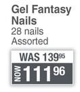 Kiss Gen Fantasy Nails 28 Nails Assorted