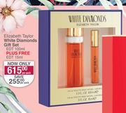 Elizabeth Taylor White Diamonds Gift Set EDT 100ml Plus Free EDT 15ml-Per Pack