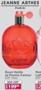 Jeanne Arthes Boum Vanille Sa Pome D' Amour EDP-100ml