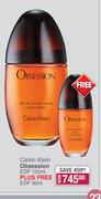 Calvin Klein Obsession EDP 100ml Plus Free EDP 30ml