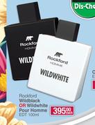 Rockford Wildblack Or Wildwhite Pour Homme EDT-100ml Each