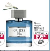 Guess Indigo 1981 Men EDT-100ml