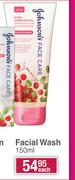 Johnson's Facial Wash-150ml Each