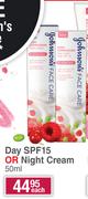 Johnson's Day SPF15 Or Night Cream-50ml Each