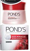 Pond's Age Miracle Wrinkle Corrector Day SPF15+ PA++ Or Night Cream-50ml Each