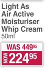 Olay Light As Air Active Moisturiser Whip Cream-50ml