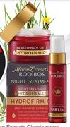 African Extracts Rooibos Hydrofirm-C+ Moisturiser Day Cream SPF15 Or Night Treatment 50ml-Each
