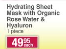 Nivea Rose Care Hydrating Sheet Mask With Organic Rose Water & Hyaluron 1 Piece-Each