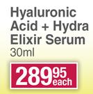 Nivea Hyaluron Cellular Filler Hyaluronic Acid + Hydra Elixir Serum-30ml Each