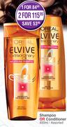 L'Oreal Shampoo Or Conditioner Assorted-For 2 x 400ml